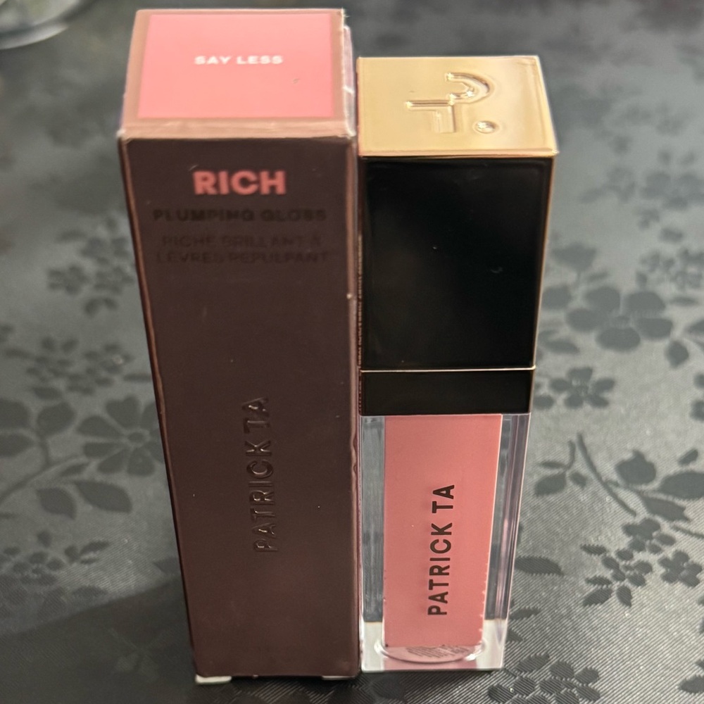 Patrick Ta Rich Major Volume Plumping Lip Gloss in Shade Say Less